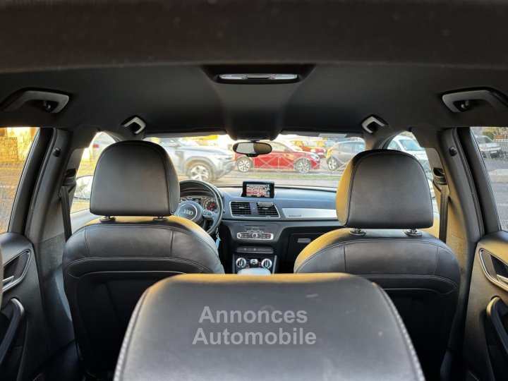 Audi Q3 Quattro 20 TDI DPF - 140 Bva Business line Gps + Clim + Radar AR - 11