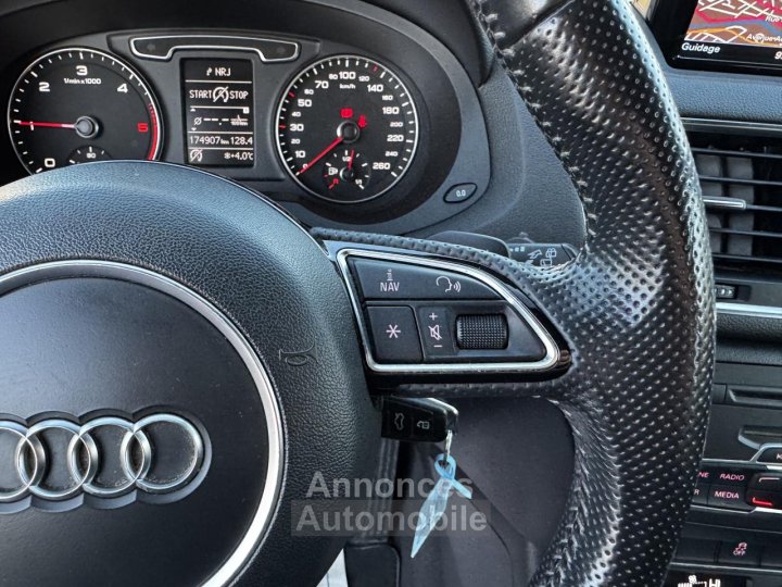 Audi Q3 Quattro 20 TDI DPF - 140 Bva Business line Gps + Clim + Radar AR - 25