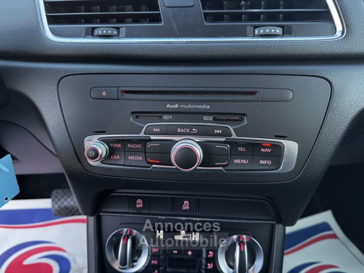 Audi Q3 Quattro 20 TDI DPF - 140 Bva Business line Gps + Clim + Radar AR - 31