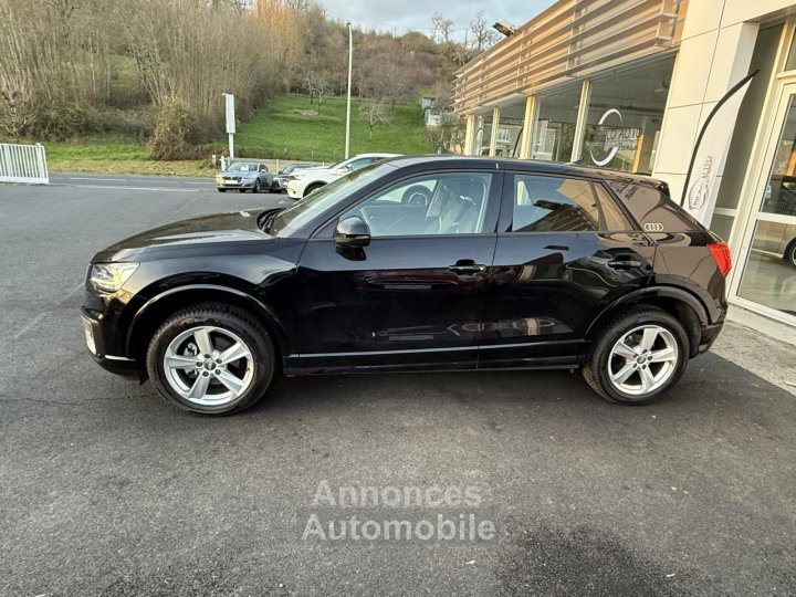 Audi Q2 10 30 TFSI - 116 - BV S-tronic Sport GPS + RADAR AR/AV + CLIM - 4