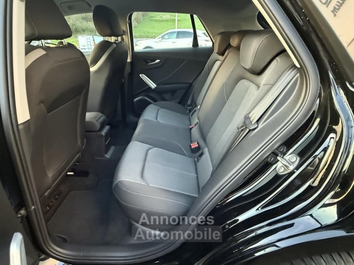 Audi Q2 10 30 TFSI - 116 - BV S-tronic Sport GPS + RADAR AR/AV + CLIM - 11