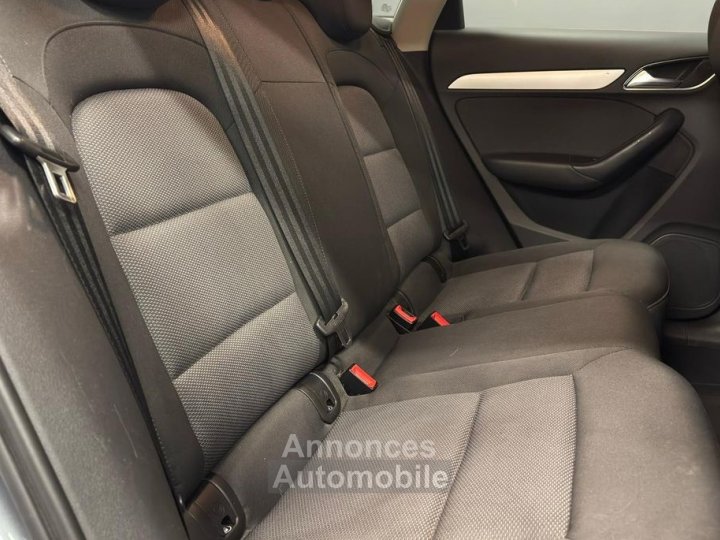 Audi Q3 20 TDI Ultra 150ch Ambition Luxe SECONDE MAIN DISTRIBUTION À JOUR RÉVISION - 17