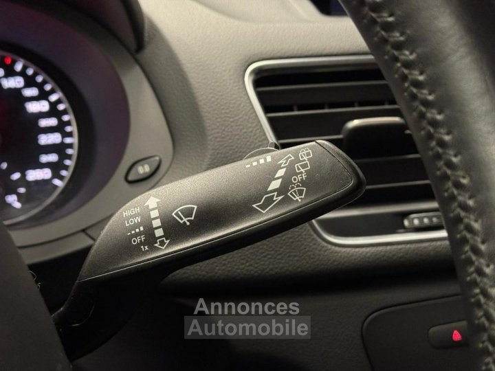 Audi Q3 20 TDI Ultra 150ch Ambition Luxe SECONDE MAIN DISTRIBUTION À JOUR RÉVISION - 23
