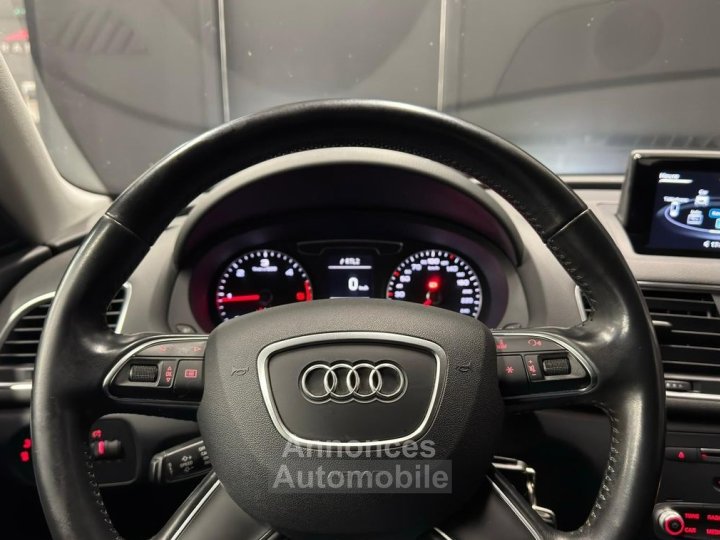 Audi Q3 20 TDI Ultra 150ch Ambition Luxe SECONDE MAIN DISTRIBUTION À JOUR RÉVISION - 25
