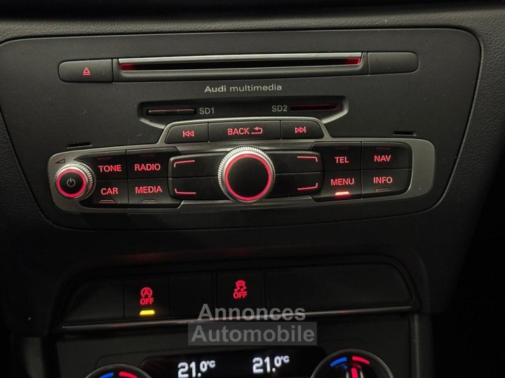 Audi Q3 20 TDI Ultra 150ch Ambition Luxe SECONDE MAIN DISTRIBUTION À JOUR RÉVISION - 27