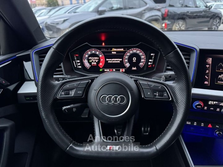 Audi A1 Sportback 40 TFSI 200CH S LINE TRONIC 6 - 9