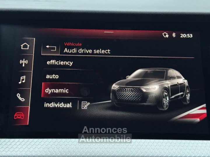 Audi A1 Sportback 40 TFSI 200CH S LINE TRONIC 6 - 12