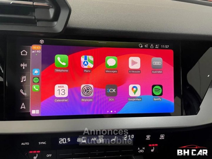 Audi A3 ? SPORTBACK 35 TFSI 150 CH BVM6 CARPLAY GARANTIE 1 AN - 16