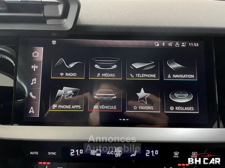 Audi A3 ? SPORTBACK 35 TFSI 150 CH BVM6 CARPLAY GARANTIE 1 AN - 18