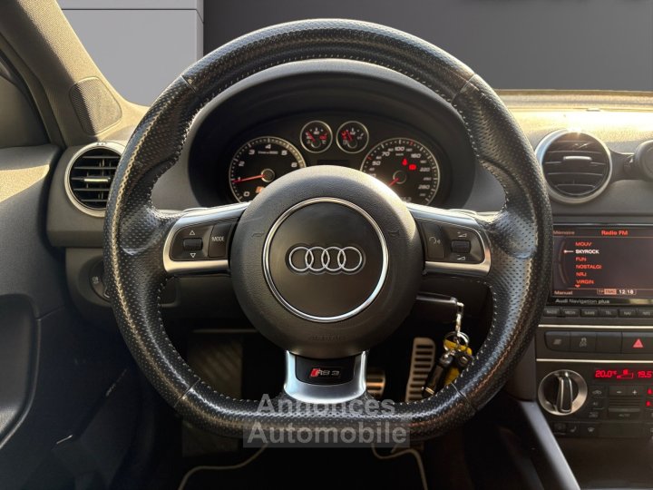 Audi RS3 SPORTBACK 25 TFSI 340 Quattro S-Tronic A / garantie 12 mois - 12