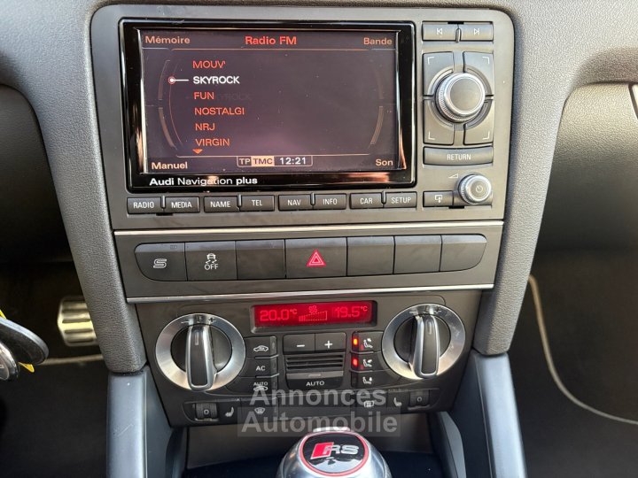 Audi RS3 SPORTBACK 25 TFSI 340 Quattro S-Tronic A / garantie 12 mois - 15