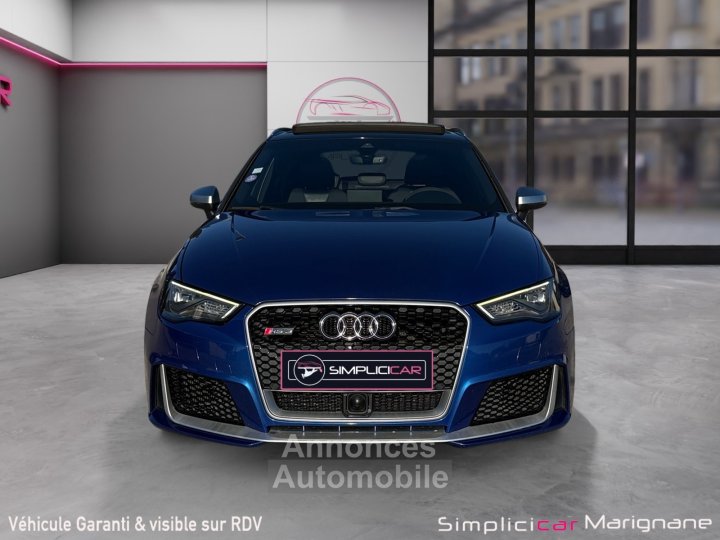 Audi RS3 SPORTBACK QUATTRO 367CH - FRANCAISE - SUIVI COMPLET - TOIT OUVRANT - BANGOLUSFEN - CAMERA DE RECUL - GARANTIE 12 MOIS - 9