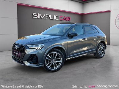 Audi Q3 35 TDI 150 ch S tronic 7 S line - TOIT OUVRANT - CARPLAY - CAM RECUL - JANTES 19 SPORT - SIÈGES ÉLÉCS CHAUFFANTS - 6
