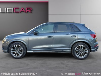 Audi Q3 35 TDI 150 ch S tronic 7 S line - TOIT OUVRANT - CARPLAY - CAM RECUL - JANTES 19 SPORT - SIÈGES ÉLÉCS CHAUFFANTS - 7