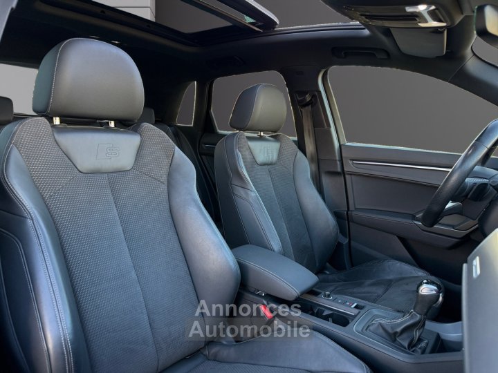 Audi Q3 35 TDI 150 ch S tronic 7 S line - TOIT OUVRANT - CARPLAY - CAM RECUL - JANTES 19 SPORT - SIÈGES ÉLÉCS CHAUFFANTS - 10