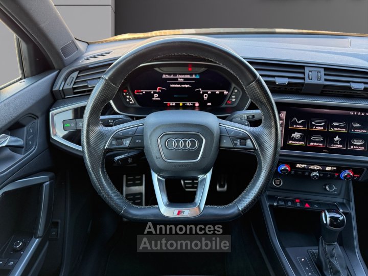 Audi Q3 35 TDI 150 ch S tronic 7 S line - TOIT OUVRANT - CARPLAY - CAM RECUL - JANTES 19 SPORT - SIÈGES ÉLÉCS CHAUFFANTS - 13