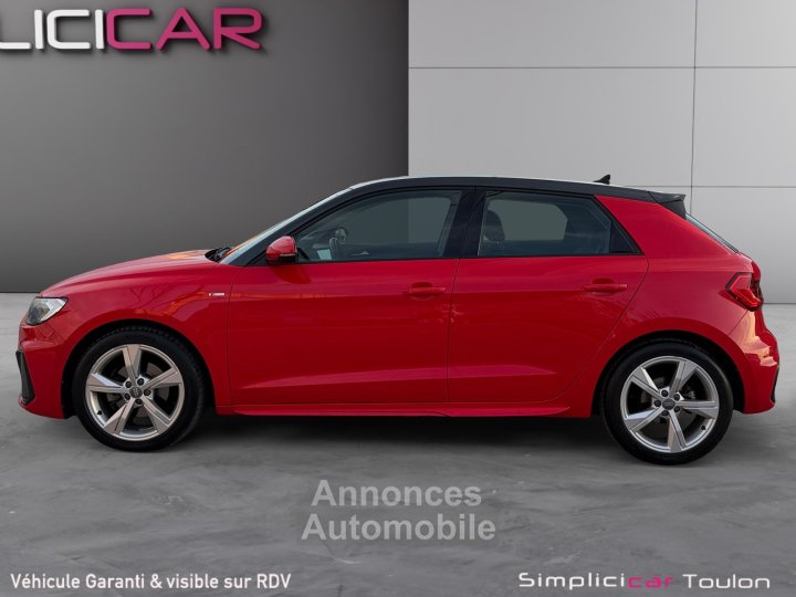Audi A1 Sportback 30 TFSI 116cv BVM6 S line - CarPlay - Entretien à jour - Garantie 12 mois - 5