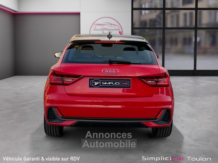 Audi A1 Sportback 30 TFSI 116cv BVM6 S line - CarPlay - Entretien à jour - Garantie 12 mois - 7