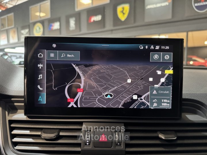 Audi Q5 40 TDI 204 QTT S TRONIC 7 BUSINESS EXECUTIVE 1ère main Origine France - 17