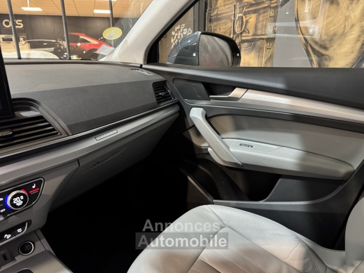 Audi Q5 40 TDI 204 QTT S TRONIC 7 BUSINESS EXECUTIVE 1ère main Origine France - 26