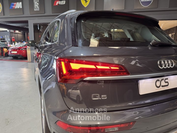 Audi Q5 40 TDI 204 QTT S TRONIC 7 BUSINESS EXECUTIVE 1ère main Origine France - 29