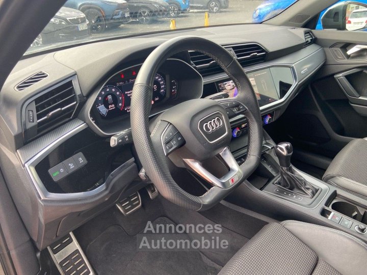 Audi Q3 35 TFSI 150 S-Tronic S LINE GPS Hayon 1°Main - 13