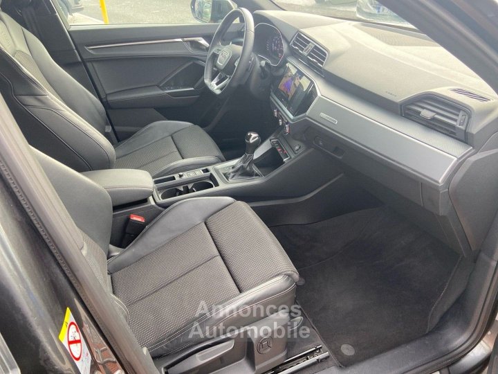 Audi Q3 35 TFSI 150 S-Tronic S LINE GPS Hayon 1°Main - 20