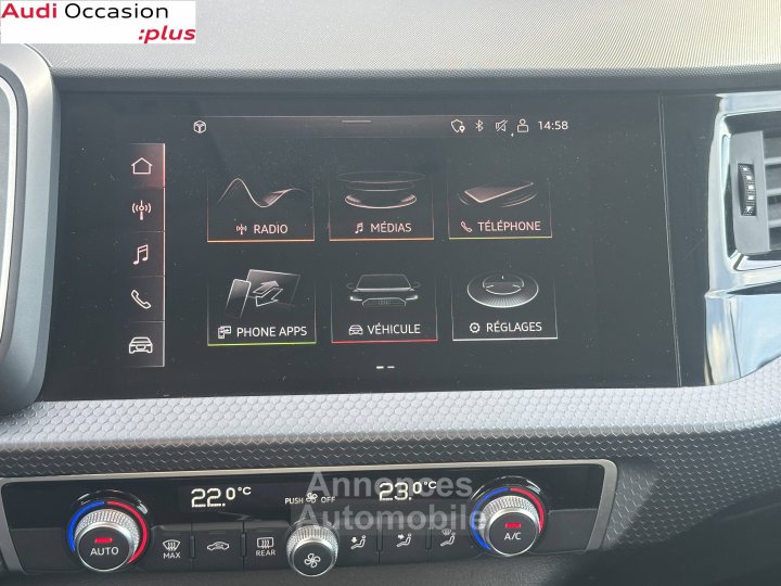 Audi A1 Sportback 30 TFSI 110 ch S tronic 7 Advanced - 24