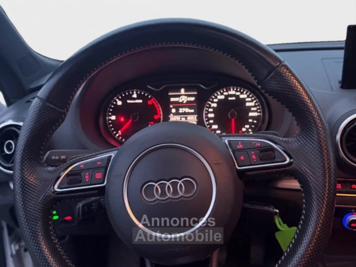 Audi A3 Sportback 20 TDi 150 S-LINE INT/EXT S-TRONIC * TOIT OUVRANT - 9