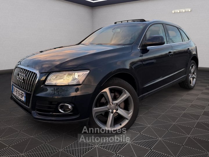 Audi Q5 20 TDI 177ch Ambition Luxe quattro - GPS, toit ouvrant, radars AR - 1