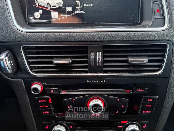 Audi Q5 20 TDI 177ch Ambition Luxe quattro - GPS, toit ouvrant, radars AR - 11
