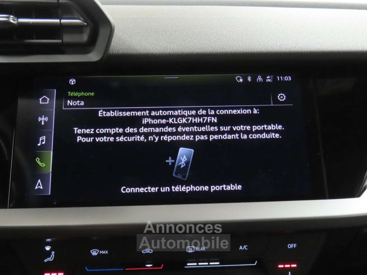 Audi A3 Sportback 30TDi New CARPLAY-CRUISE-NAVI-LED-CAMERA - 11