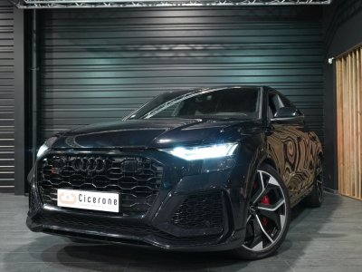 Audi RS Q8 RSQ8 V8 40L 600CH &ndash; 2021 TOIT OUVRANT BANG & OLUFSEN ATTELAGE SELLERIE CUIR VALCONA MATRIX LED PACK INT&Eacute;RIEUR SI&Egrave;GES CHAUFANTS VENTIL&Eacute;S &Agrave; M&Eacute;MOIRES DY   - 1