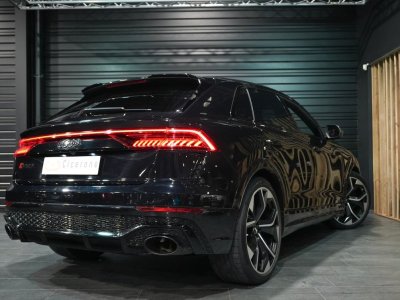 Audi RS Q8 RSQ8 V8 40L 600CH &ndash; 2021 TOIT OUVRANT BANG & OLUFSEN ATTELAGE SELLERIE CUIR VALCONA MATRIX LED PACK INT&Eacute;RIEUR SI&Egrave;GES CHAUFANTS VENTIL&Eacute;S &Agrave; M&Eacute;MOIRES DY   - 2