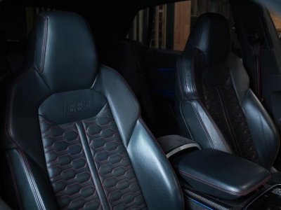 Audi RS Q8 RSQ8 V8 40L 600CH &ndash; 2021 TOIT OUVRANT BANG & OLUFSEN ATTELAGE SELLERIE CUIR VALCONA MATRIX LED PACK INT&Eacute;RIEUR SI&Egrave;GES CHAUFANTS VENTIL&Eacute;S &Agrave; M&Eacute;MOIRES DY   - 4