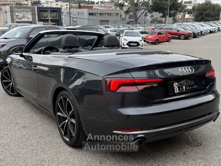 Audi A5 CABRIOLET 20 TFSI 190CH DESIGN S TRONIC 7 - 8