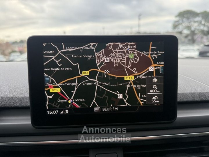 Audi A5 CABRIOLET 20 TFSI 190CH DESIGN S TRONIC 7 - 17