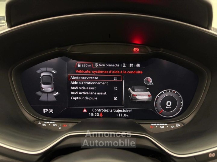 Audi TT RS 25 400 ch S-Tronic / Bang & Olusfen / Matrix LED / DCC / CarPlay - 19