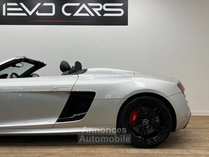 Audi R8 Spyder Quattro V10 52 FSI 525 ch R-Tronic / B&O / Capristo / Freins Céramique - 6