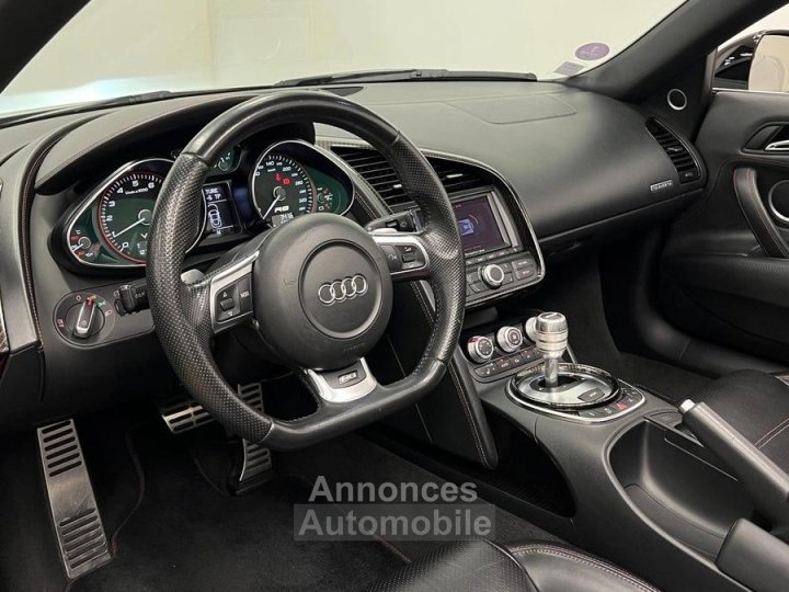 Audi R8 Spyder Quattro V10 52 FSI 525 ch R-Tronic / B&O / Capristo / Freins Céramique - 8