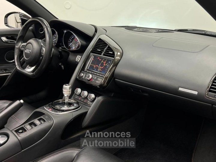Audi R8 Spyder Quattro V10 52 FSI 525 ch R-Tronic / B&O / Capristo / Freins Céramique - 9