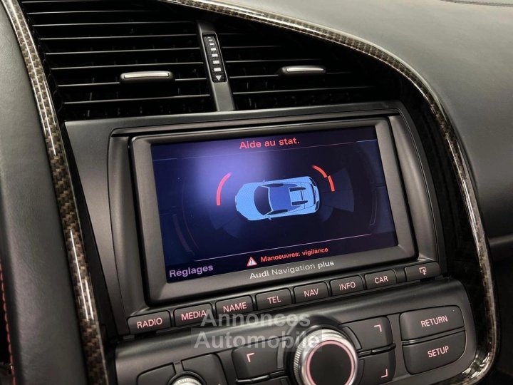 Audi R8 Spyder Quattro V10 52 FSI 525 ch R-Tronic / B&O / Capristo / Freins Céramique - 15