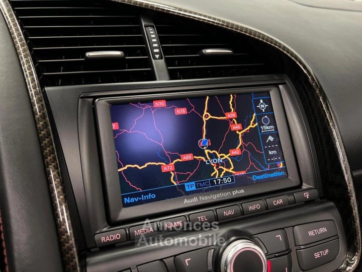 Audi R8 Spyder Quattro V10 52 FSI 525 ch R-Tronic / B&O / Capristo / Freins Céramique - 17