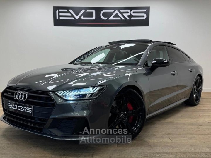 Audi A7 Sportback 55 TFSIe 367 ch S-line Quattro / Bang & Olufsen / TO / HUD / Cam360° / Attelage - 1