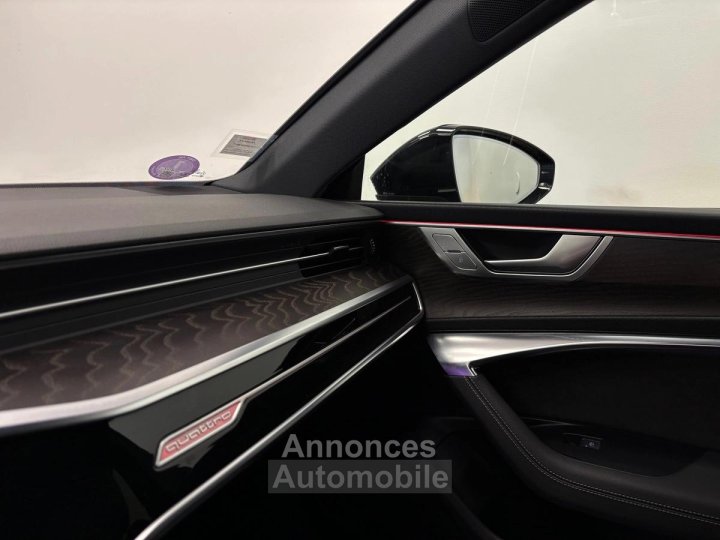 Audi A7 Sportback 55 TFSIe 367 ch S-line Quattro / Bang & Olufsen / TO / HUD / Cam360° / Attelage - 12