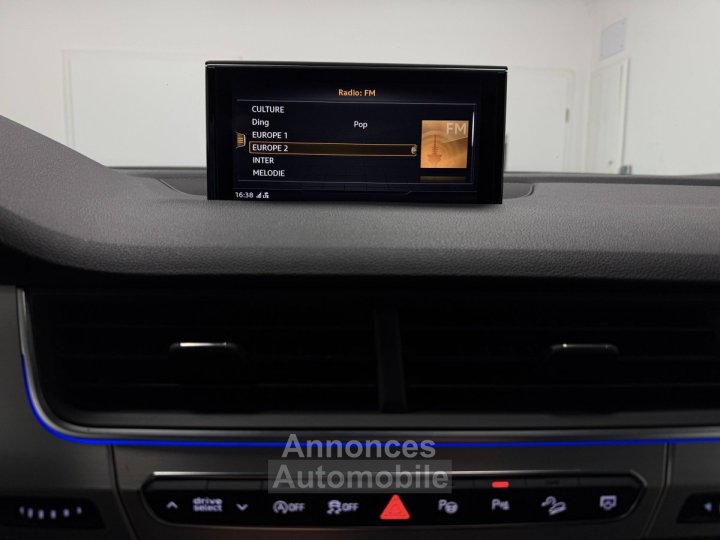 Audi Q7 30 V6 TDI 218CH ULTRA CLEAN DIESEL AVUS QUATTRO TIPTRONIC 7 PLACES - 27