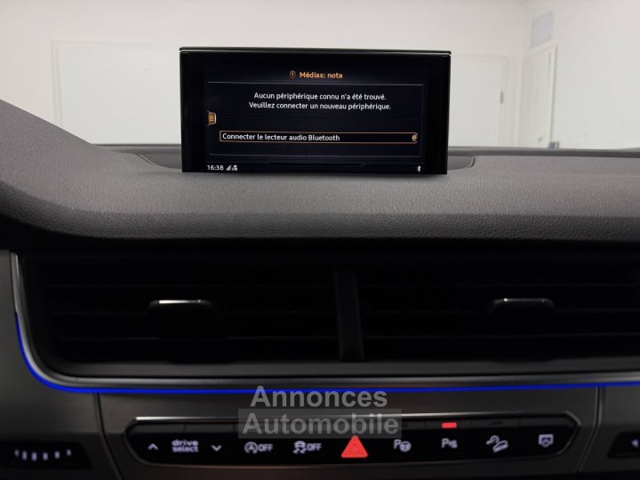 Audi Q7 30 V6 TDI 218CH ULTRA CLEAN DIESEL AVUS QUATTRO TIPTRONIC 7 PLACES - 29