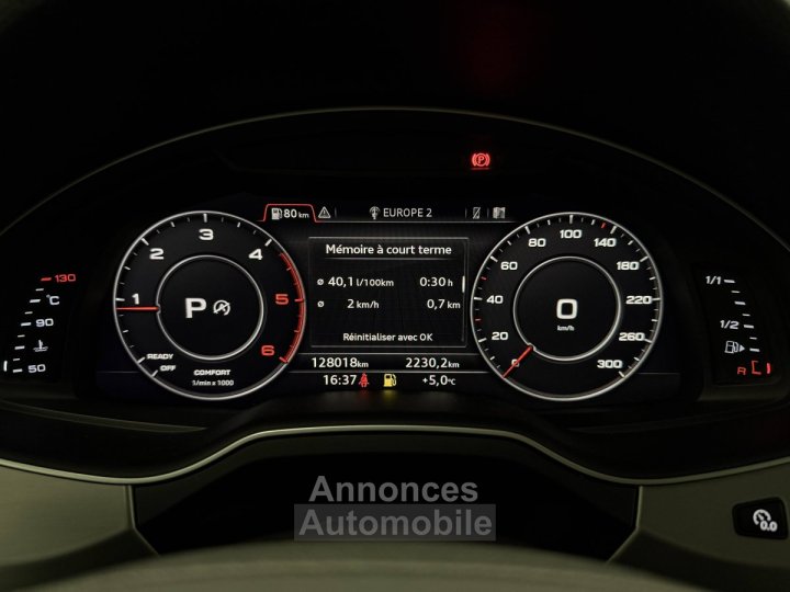 Audi Q7 30 V6 TDI 218CH ULTRA CLEAN DIESEL AVUS QUATTRO TIPTRONIC 7 PLACES - 38