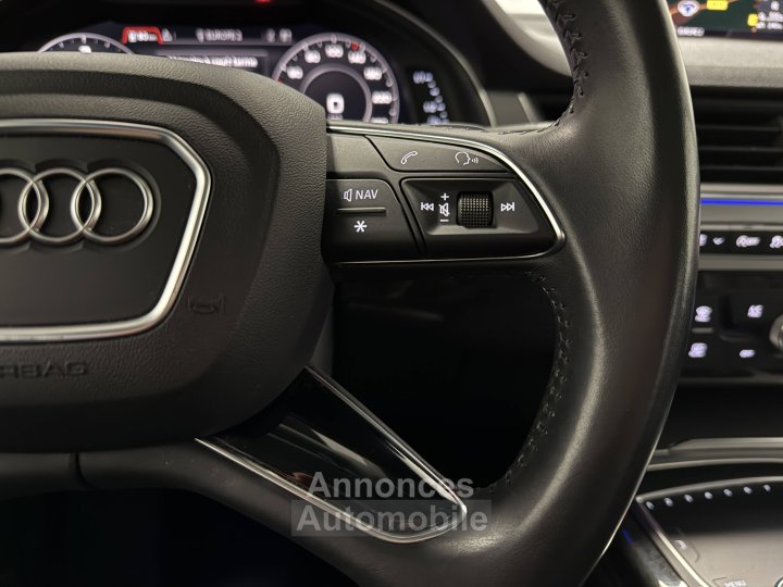 Audi Q7 30 V6 TDI 218CH ULTRA CLEAN DIESEL AVUS QUATTRO TIPTRONIC 7 PLACES - 41