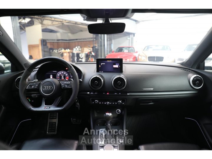 Audi RS3 SPORTBACK QUATTRO 25 TFSI 400 STAGE 1 / MULTIMAP ETHANOL / SP98 530 / HISTORIQUE COMPLET - 33